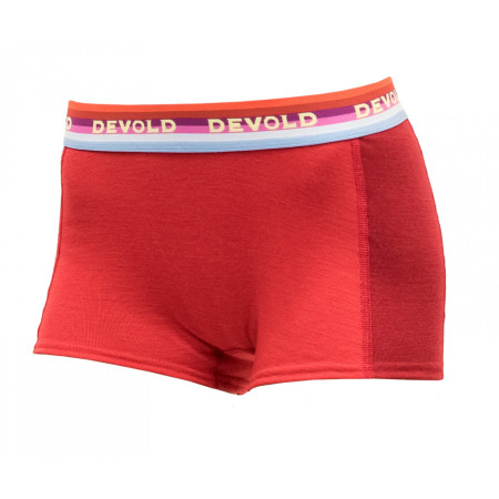 Női rövidnadrág Devold Hiking Woman Hipster piros