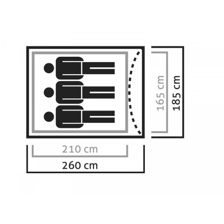 Salewa Litetrek III sátor