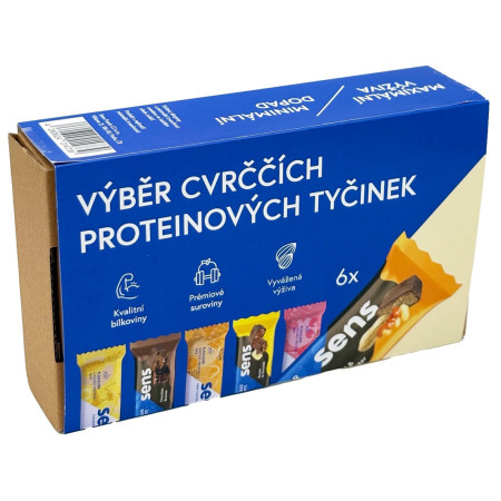 Sens Tücskös fehérjeszeletek díszdobozban fehérjeszelet