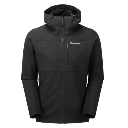 Férfi softshell kabát Montane Krypton Hoodie fekete