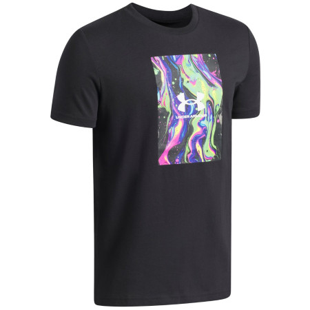 Under Armour UA B Multi Color Photo SS Black gyerek funkcionális felső