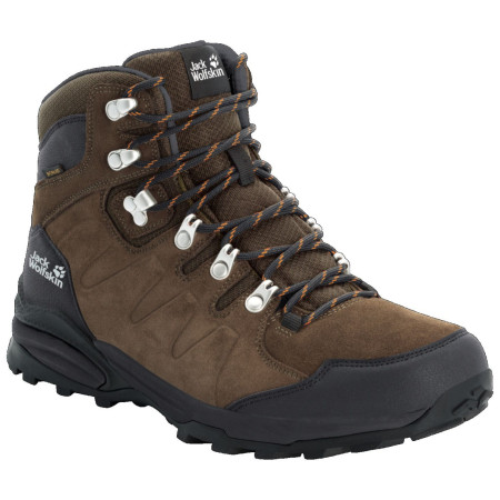Férficipő Jack Wolfskin Refugio Texapore Mid M barna