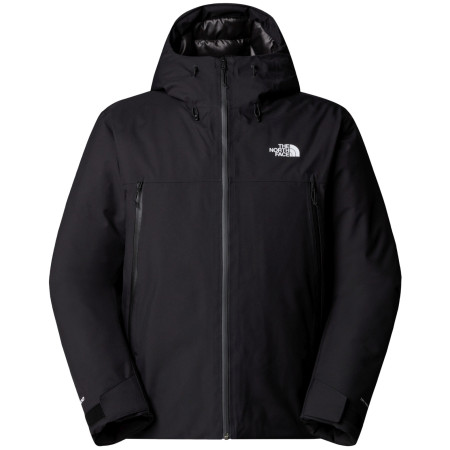 The North Face M Mtn Range Down Hooded Jacket férfi dzseki fekete TNF BLACK/TNF BLACK