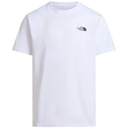 The North Face M Mountain Sketch Regular Short Sleeve férfi póló fehér TNF WHITE