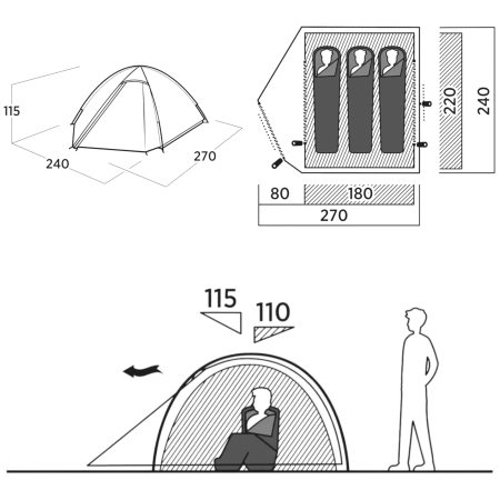 Easy Camp Rondane 3 II. túrasátor