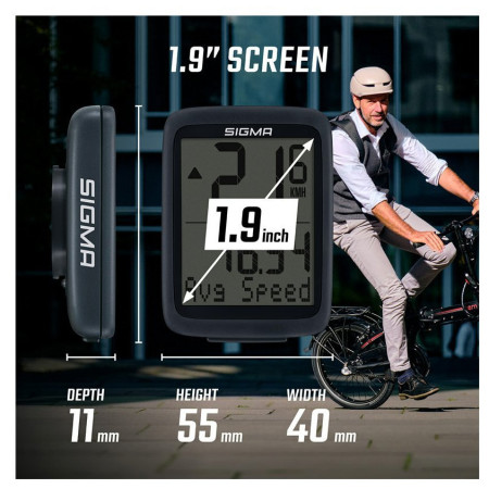 Sigma BC 8.0 WR sebességmérő