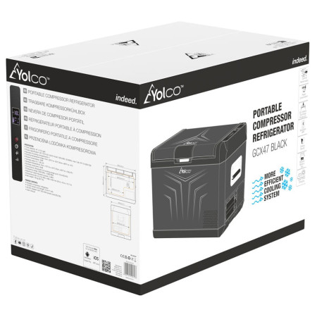 Yolco GCX47 kompresszoros hűtőtáska