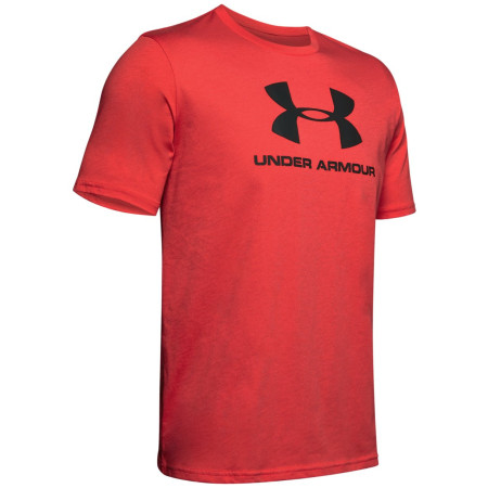 Férfi póló Under Armour Sportstyle Logo SS piros