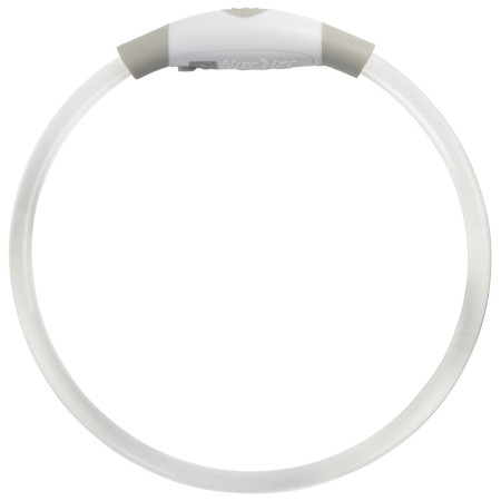 Nite Ize NiteHowl Mini LED világító kutyanyakörv fehér Disc-O Select