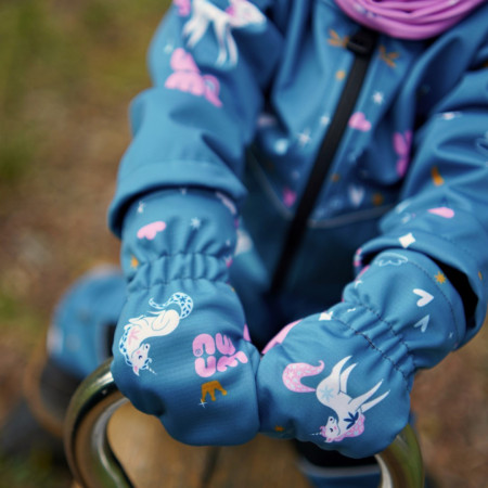 WAMU Jednorožci gyerek téli egyujjas kesztyű