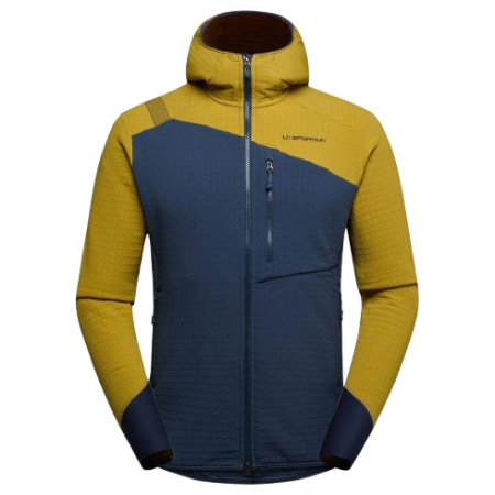La Sportiva Bristen Thermal Hoody M férfi dzseki kék/zöld Savana/Night Sky