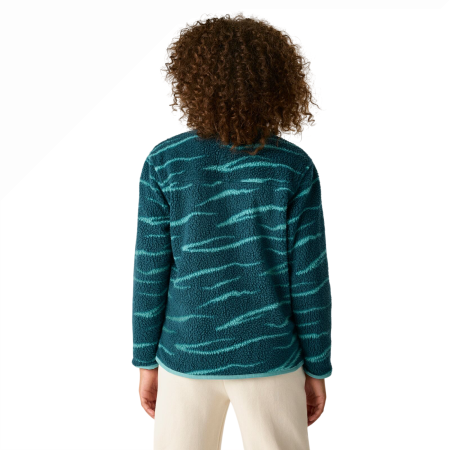 Regatta Junior Frankie Warm Fleece Mediterranea Zebra gyerek funkcionáls pulóver