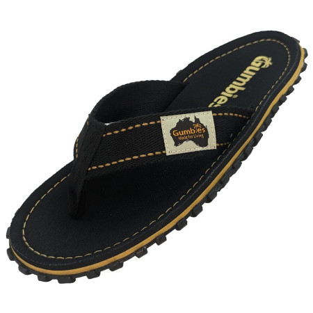 Gumbies Classic Black flip-flop