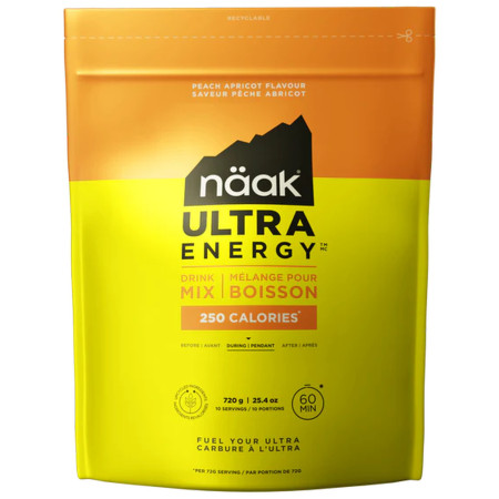 Näak Peach Apricot - Ultra Energy ™ Drink Mix | (720g) energiaital