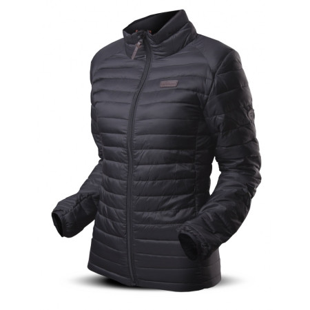 Trimm Beret Lady női tollkabát fekete Black