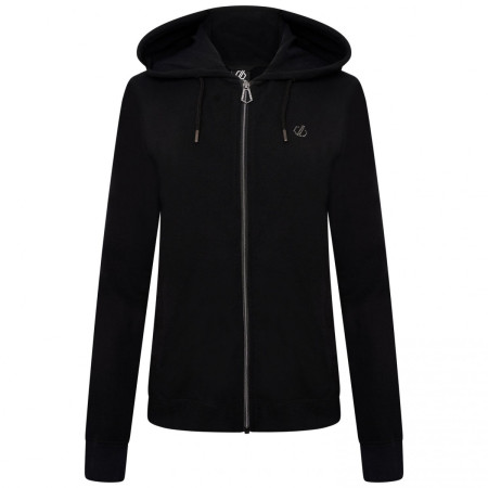 Női pulóver Dare 2b Influence Hoodie fekete