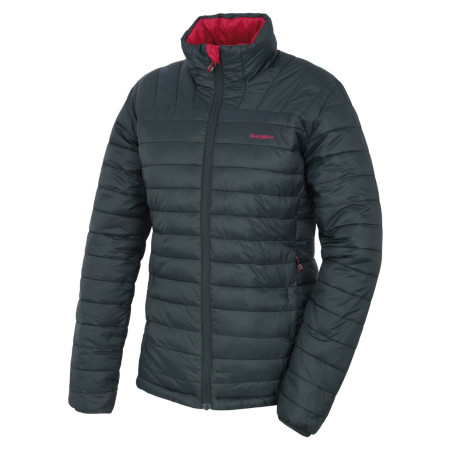 Női télikabát Husky Nodiq L fekete/zöld