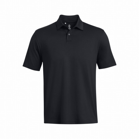 Under Armour T2G Polo Lb férfi funkcionális póló fekete Black/White