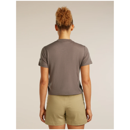 Icebreaker Merino 150 Tech Lite SS Crop Tee Seed Story női póló