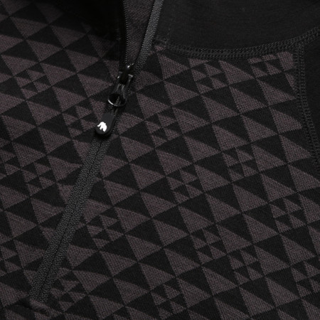 Zulu Merino 240 Zip Long férfi funkcionális póló