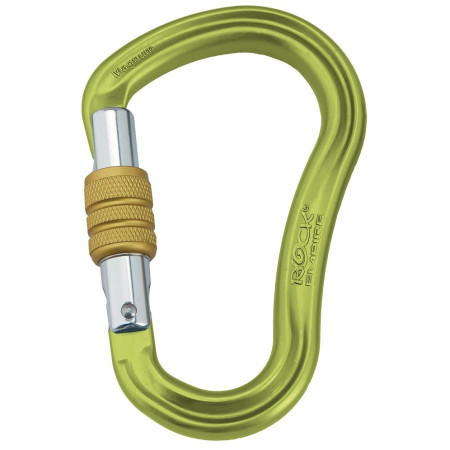 Karabiner Rock Empire Carabiner HMS Magnum Screw zöld světle zelená