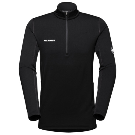 Mammut Aenergy ML Half Zip Pull Men férfi funkcionális póló fekete black 0001