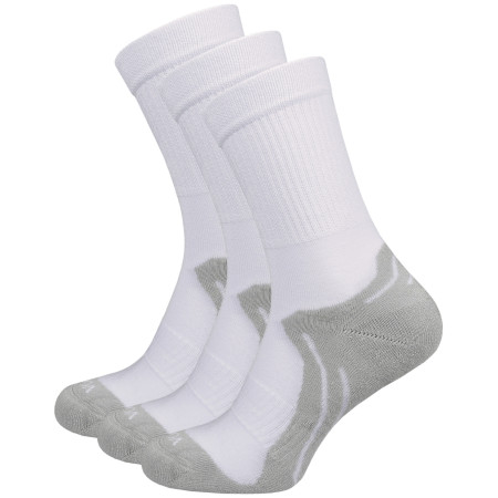 MOOA Bamboo Active 3-pack zokni fehér/szürke White/Grey