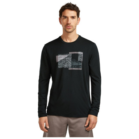 Icebreaker Men Merino 150 Tech Lite LS Tee Peak Balance férfi póló