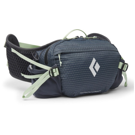 Black Diamond Pursuit 6 Waist Pack övtáska szürke/zöld Carbon-Foam Green (9493)