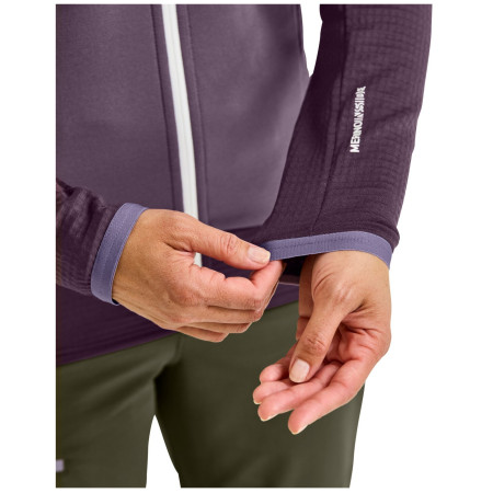 Ortovox Fleece Grid Jacket W női funkcionális pulóver