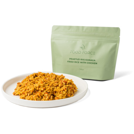 Food Force Food Force sült rizs csirkével – dehidratált étel 148 g szárított étel