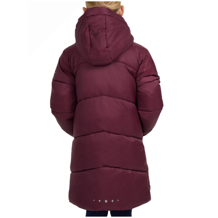 4F Down Jacket F0921 Burgundy lány télikabát