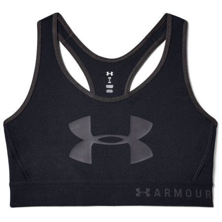 Sport melltartó Under Armour Mid Keyhole Graphic fekete