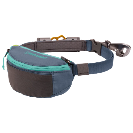 Ruffwear Hitch Hiker™ Leash kutyapóráz fekete/kék Slate Blue