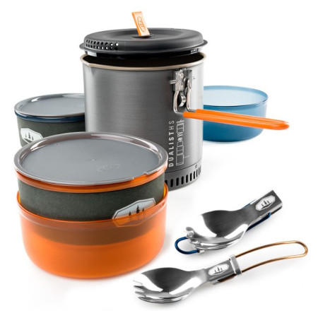 GSI Outdoors Halulite Dualist HS edénykészlet szürke