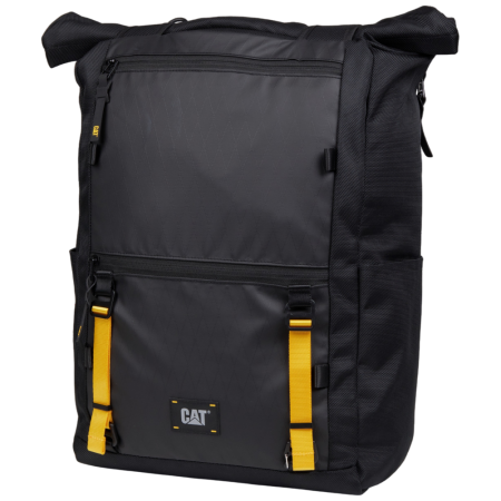 Caterpillar Signature Utility X Rolltop városi hátizsák fekete Black