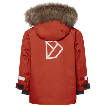 Didriksons Bjärven Kids Parka 5 Rust gyerek télikabát
