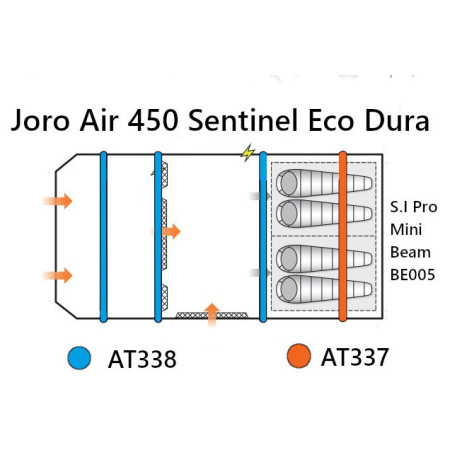 Vango Airspeed S.I Pro Tube 630 x 10 cm - AT338 pót felfújható sátormerevítő