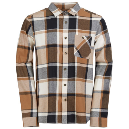 Fundango Harris Shirt férfi ing barna coffee