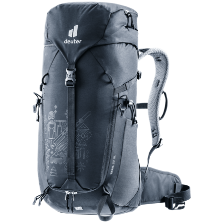 Deuter Trail 22 SL 7125 hátizsák fekete