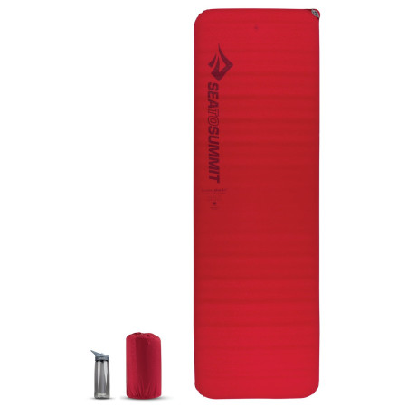 Önfelfújódó matrac Sea to Summit Comfort Plus Self Inflating Mat Rectangular L piros