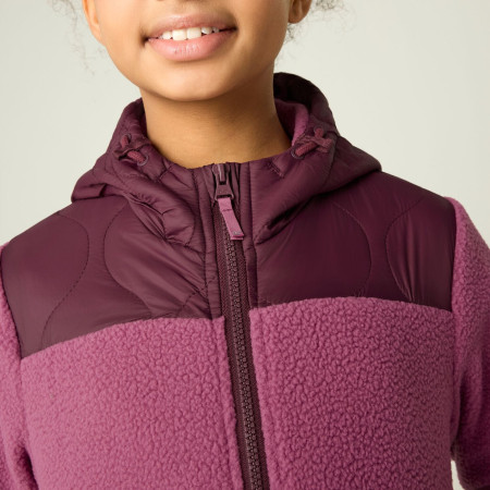 Regatta Myla Hybrid Jacket Fig/Violet gyerek pulóver