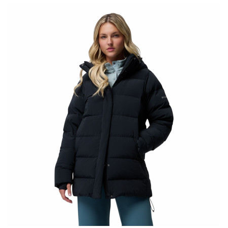 Columbia Amaze Puff™ Mid Hooded Jacket női télikabát fekete Black