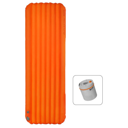 Flextail TINY Sleeping Pad R05 AVS - Regular Long 196 cm felfújható derékalj narancs Orange