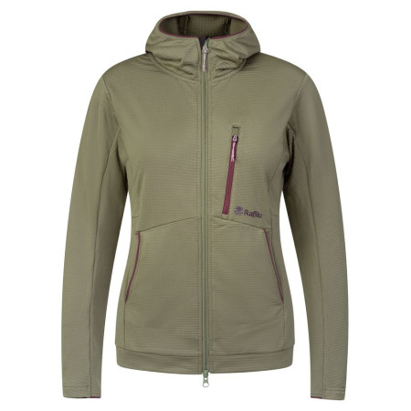 Rafiki Vega W női pulóver sötétzöld burnt olive