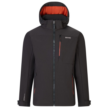 Regatta Hewitts férfi softshell kabát fekete Blk(RoibTea)