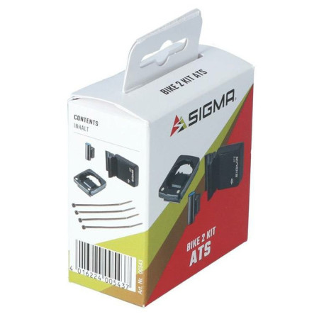 Sigma ATS + držák (CR2032) + magnet sebességjeladó fekete black