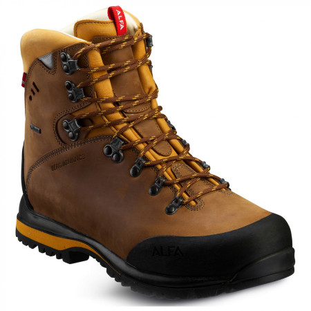 Férfi cipő Alfa Berg Advance GTX M barna Mustard Yellow