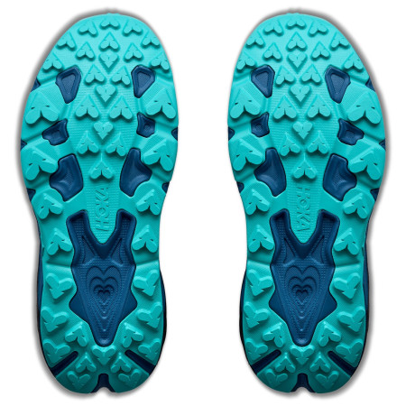 Hoka Speedgoat 7 Big Kids Black/Night Glow Blue gyerek cipő