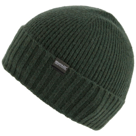 Regatta Ribbed Basic Beanie sapka zöld Dark Khaki